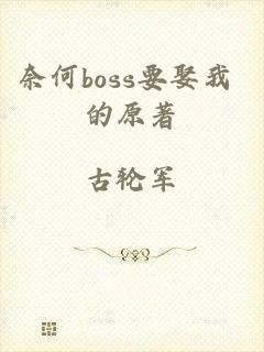 奈何boss要娶我 的原著